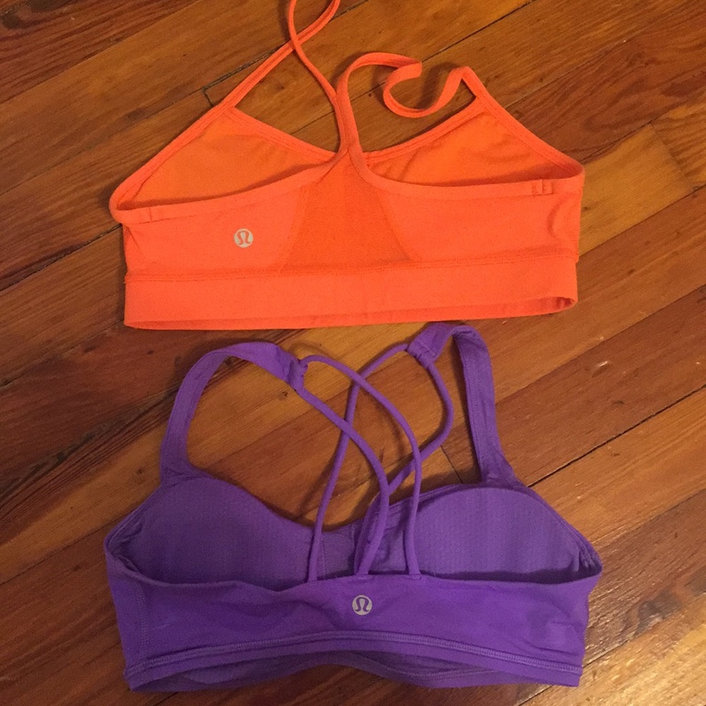 2 lululemon sports bras